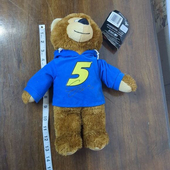 Nascar Plush Teddy with Hoodie #5 Casey Mears - Picture 8 of 8